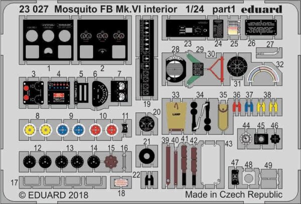 de Havilland Mosquito FB Mk.VI interior