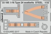 Polikarpov I-16 Type 24 Seatbelts STEEL