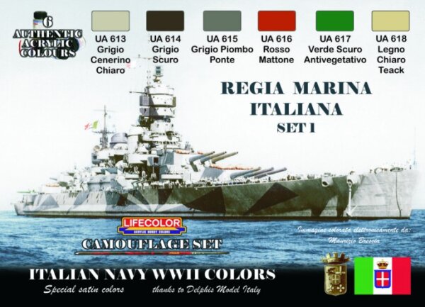 Italian Navy WWII - Regia Marina WWII - Set 1