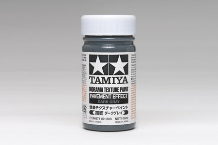 Diorama Textur-Farbe Beton (dunkelgrau) 100ml