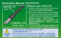 Disposable Mini Diagonal Brush