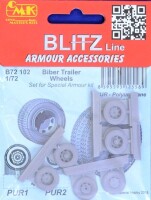 1/72 Biber Trailer Wheels