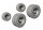 1/72 Biber Trailer Wheels
