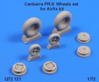 BAC/EE Canberra PR.9 wheels set (Airfix)