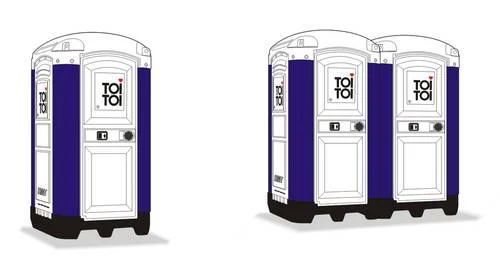 1/72 Portable Toilet "TOI TOI"