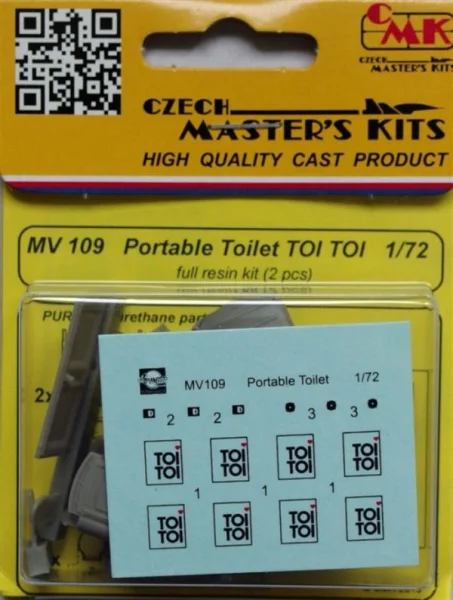 1/72 Portable Toilet "TOI TOI"