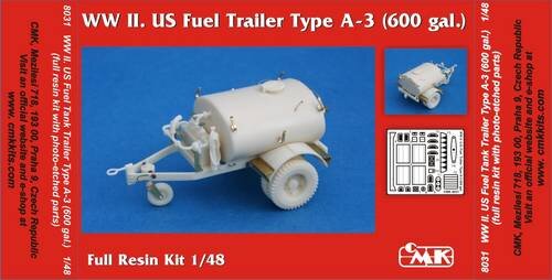 WW II. US Fuel Trailer Type A-3 (600 gal.)