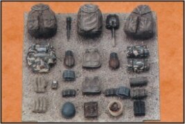 German Infantry Equipment WW II (Set 3)