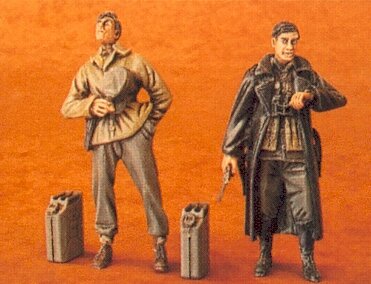 German Railwaymen 1, WW II, 2 Stück