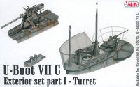 U-Boot Typ VIIC: Außendetails Turm