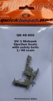 OV-1D Mohawk ejection seats with safety belts
