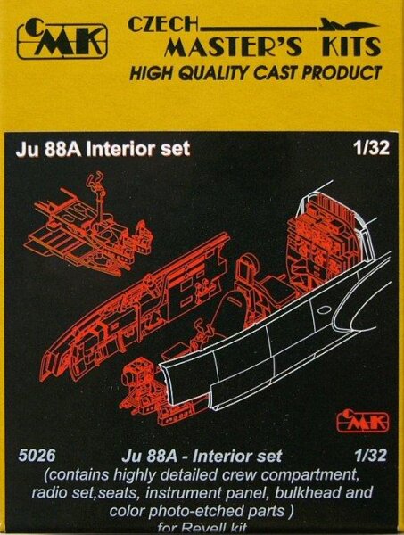 Junkers Ju-88A Interior Set (Revell)