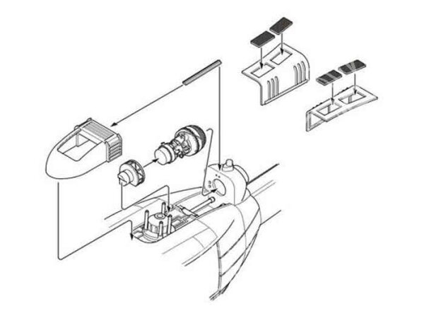 Bell UH-1D Engine set (Dragon)