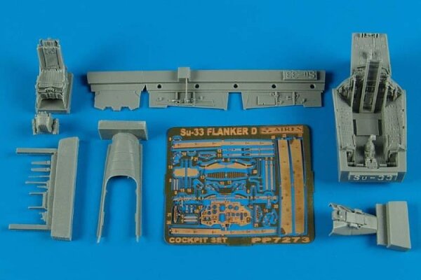 Sukhoi Su-33 Flanker D cockpit set