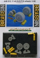 F-4C/D/E/F/G Phantom II Wheels for Hasegawa