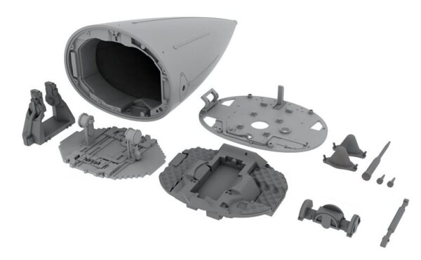 F-16 radar late (Tamiya)