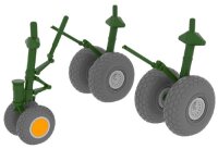 1/48 Boeing B-29A Superfortress wheels for Revell