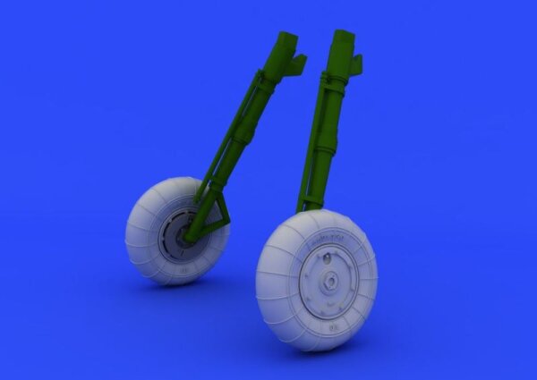 1/48 Messerschmitt Bf-109G-10 wheels