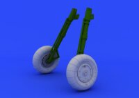 1/48 Messerschmitt Bf-109G-10 wheels