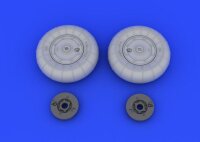 1/48 Messerschmitt Bf-109G-10 wheels