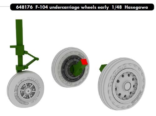 Lockheed F-104 Starfighter wheels early