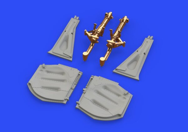 P-51D-5 Mustang undercarriage legs BRONZE