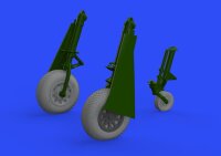P-51D-5 Mustang wheels cross tread 1:48