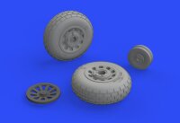 P-51D-5 Mustang wheels block tread 1:48