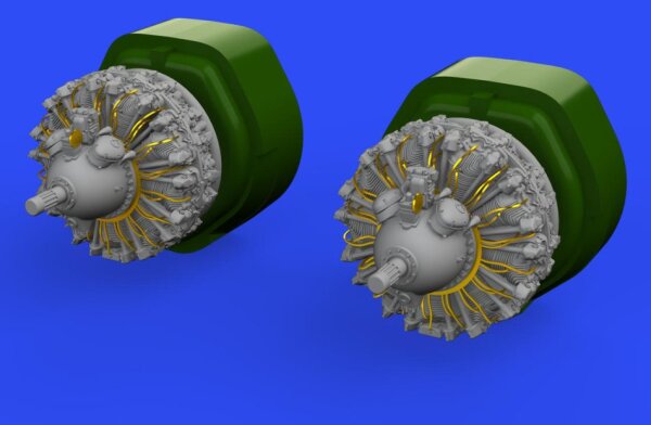 1/72 Martin B-26 Marauder engines