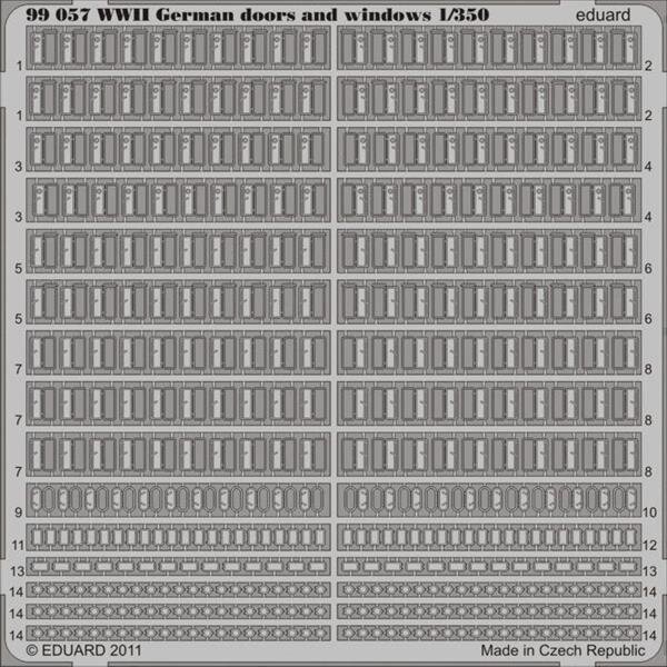 WWII German ship doors and windows