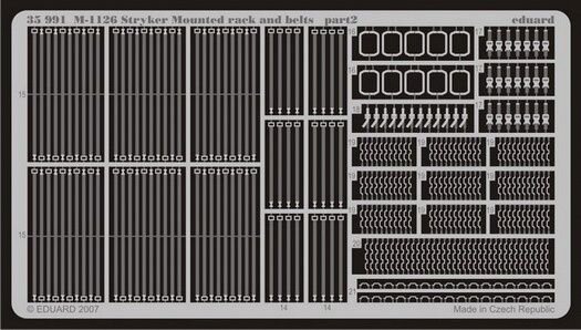 M1126 Stryker Mounted rack and belts