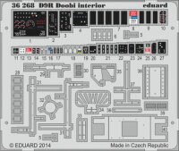 1/35 Caterpillar D9R Doobi interior - colour