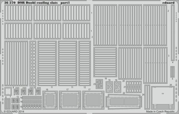 D9R Doobi cooling slats