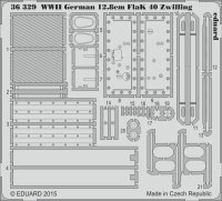 Deutsche 12,8 cm FlaK 40 Zwilling WWII