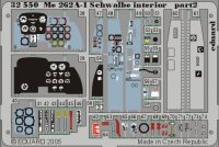 Me-262 A-1 Schwalbe Interior for Trumpeter