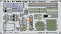 Eurofighter EF-2000 Typhoon Single Seater seatbelts (Revell)