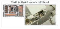 Arado Ar-196A-3 seatbelts (Revell)