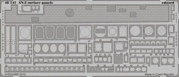 1/48 Antonov An-2 "Colt" surface panels (Trumpeter)