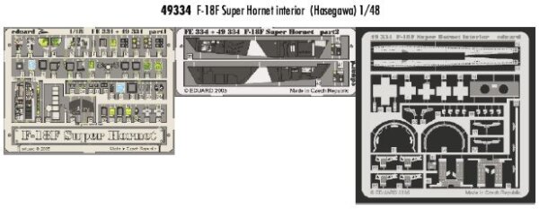 Boeing F/A-18F Super Hornet interior (Hasegawa)