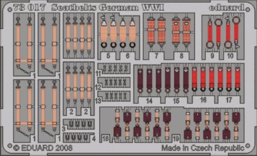 Seatbelts German WWI - Color