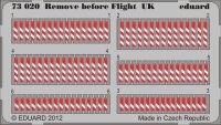 Remove before flight - UK / RAF