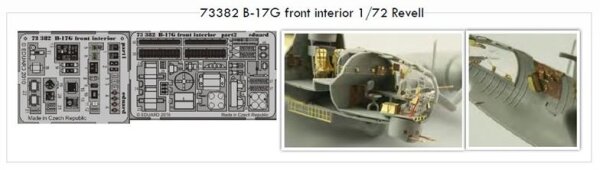 1/72 B-17G front interior (Revell)