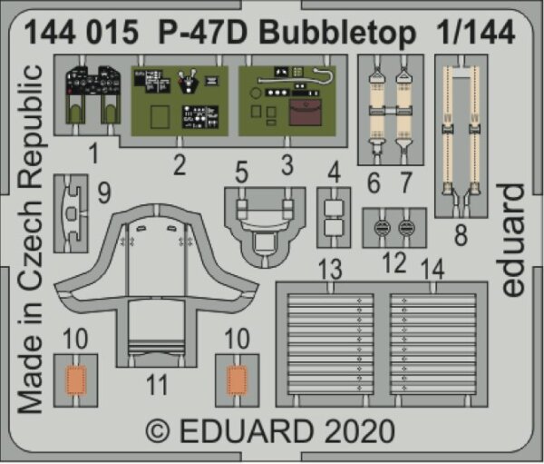 Republic P-47D Thunderbolt Bubbletop