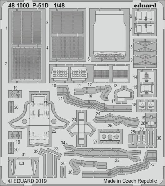 P-51D Mustang for Eduard 1:48
