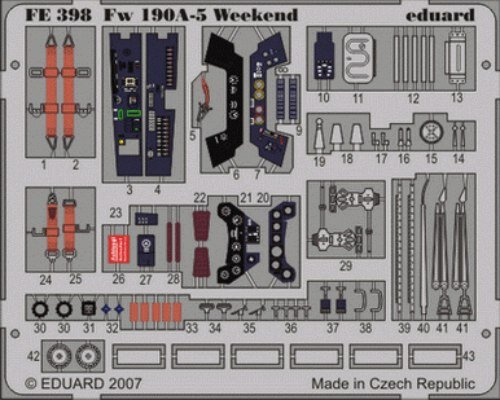 1/48 Focke-Wulf Fw-190A-5 Weekend (Eduard)