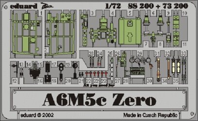 COLOR A6M5c Zero (Hasegawa)