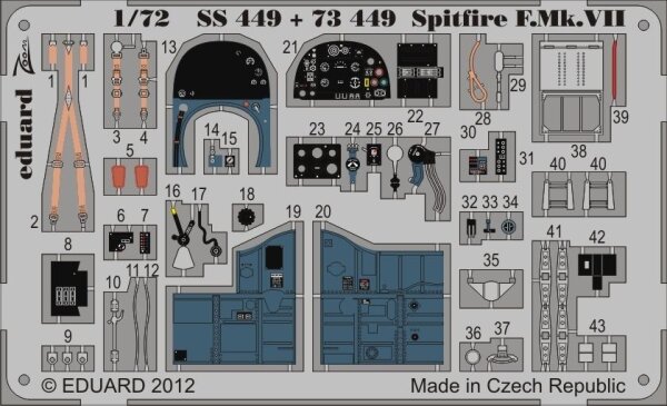 Supermarine Spitfire F Mk.VII (Italeri)