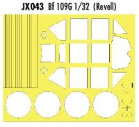 1/32 Messerschmitt Bf-109G Mask for Revell