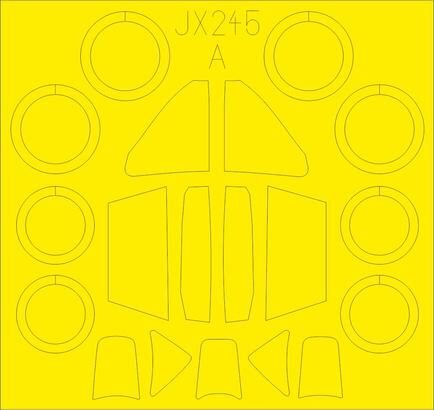 Messerschmitt Me-262A-1 TFace Mask for Revell