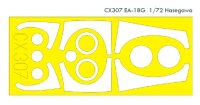 1/72 EA-18G Growler Mask for Hasegawa